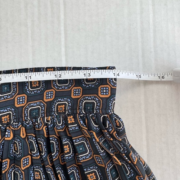 BANANA REPUBLIC MAXI SKIRT. OCTAGON PATTERN. LINED, SOFT, PLEATED SKIRT. NWT - Picture 14 of 15
